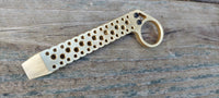 Brass XL Perforated Pry Bar Tool EDC Gear