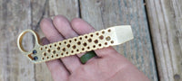 Brass XL Perforated Pry Bar Tool EDC Gear